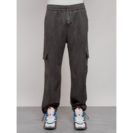 Sports pants, size 56, gray color-28