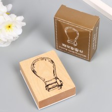 Printing wood, rubber 