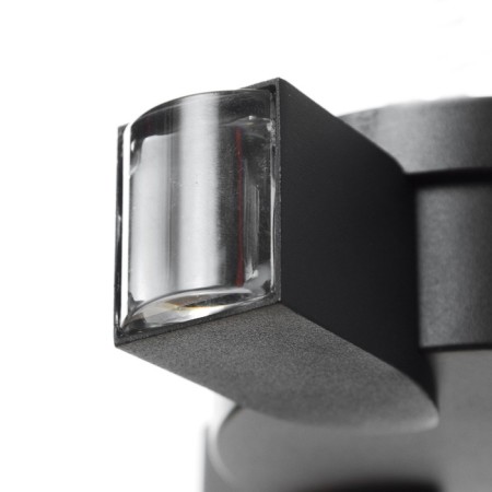 Lamp "Deco" 3xLED 3W 4000K IP66 black 16x4.3x16 cm-5
