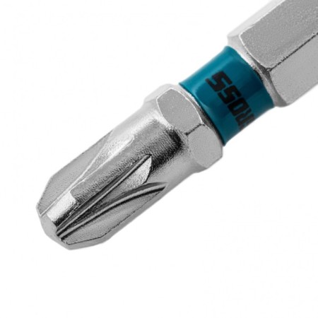 Набор бит Gross 11346, сталь S2, PZ3 х 50 мм, 10 шт.-3