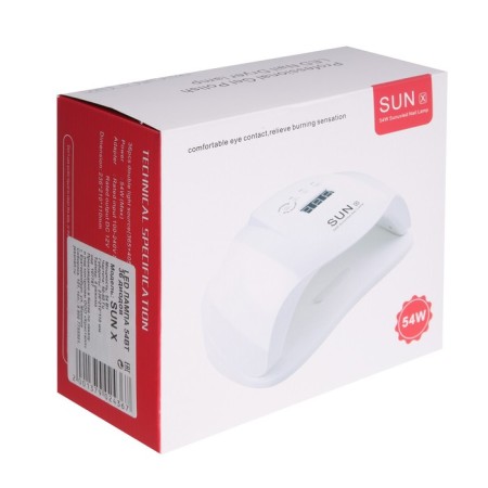 Jessnail Sun X, UV/LED, 54 W, 36 Timer, Timer 10/30/60 sec, white-22
