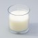 Aromatic giant in a glass "Tropical coconut", soy wax, 10x10 cm