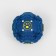 The croaking ball for dogs is large, hard, 9.5 cm, dark blue