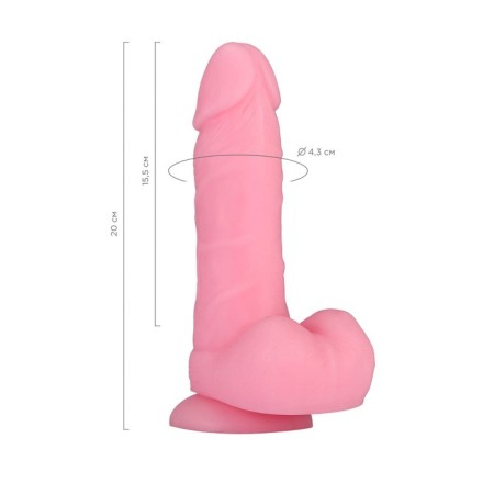 Beyond by Toyfa, Scott, silicone, silicone, pink color, 20 cm-2