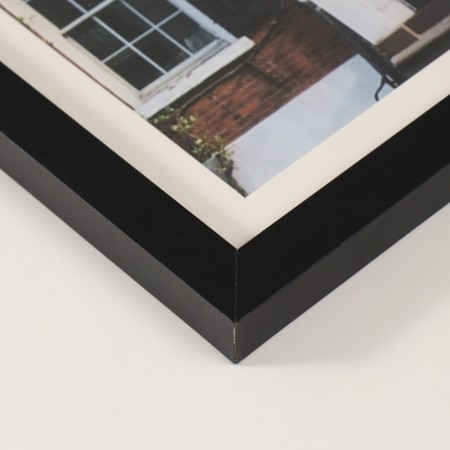 Photo frame MDF for 1 photo 21x31 cm with Passparte "Carmela" Black 2x38x28 cm-1