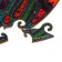 Puzzles wooden figured "fast cheetah", 126 elements