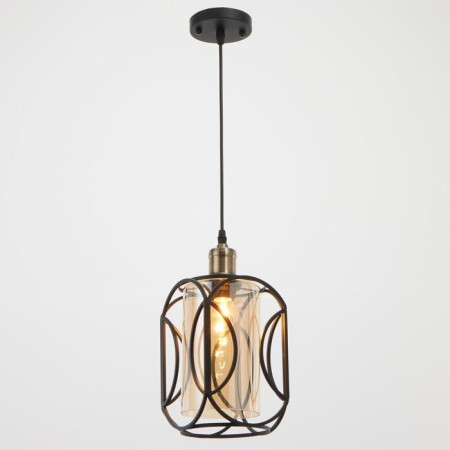 Lamp Bayerlux 88329/1 E27 40W Black 14.5x14.5x29-129 cm