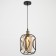 Lamp Bayerlux 88329/1 E27 40W Black 14.5x14.5x29-129 cm