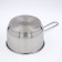 Boil for boiling milk, 1.75 l, d = 16 cm, with a heat distribution layer, glass cover, induction