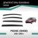 Defly window deflectors for Toyota Picnic (XM20), 2001-2009
