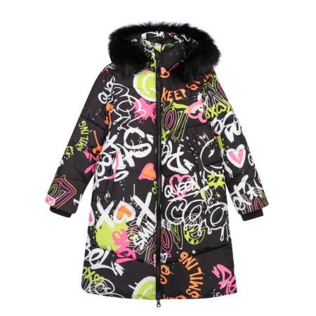 Coat for a girl, height 146 cm-7