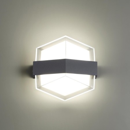 KAIMAS lamp, 1x12W LED, 4000K, 1020LM, IP54, color gray color-2