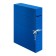 Archival folder with caligrata ties, micro -fraud, 70 mm, up to 700 l, blue