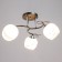 Milava chandelier 3he27 40W black-chromium 62x62x27 cm Bayerlux