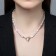 The necklace "Pearl beads" ball No. 6, color white, l = 40 cm