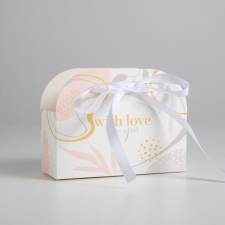 Carriage for flowers folding "With love for you", 17 × 13 × 7 cm-1