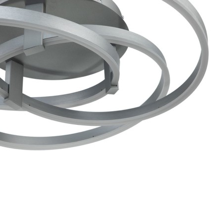 Ceiling Lamp Indigo, 14002/3C Silver. 3x80W, LED, 4900LM, 3000-6000K, remote control, 720x720x185 mm, white matte color-2