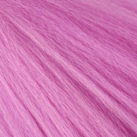 Zumba Kanecalon is two-tone, corrugated, 60 cm, 100 g, light pink/light purple color (#by39)-5