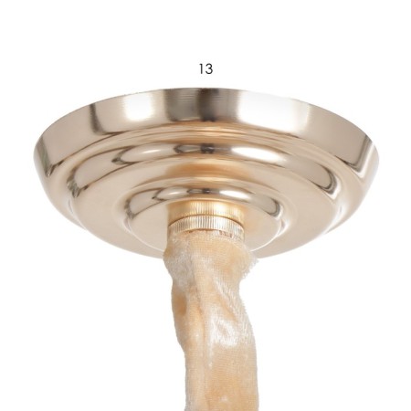 List "Alice" LED 160W 3 modes gold 73.5x73.5x62 cm Bayerlux-8