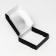 Gift box of the team with a window, 11.5 x 11.5 x 3 cm, black