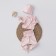 Kinderlitto children's kit “First Flowers-1”, 3 objects, height 56-62 cm, pink powder color