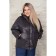 Women's jacket, size 68, black color