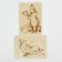 Boards for burning "dolphin and fox", 2 pcs.