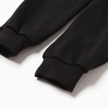 Pants for boys, black color, height 122 cm-2
