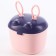 Container for storage of baby food, 230 ml., Pink color