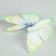 Decor for creativity "Butterfly", two -layer, set of 12 pcs., Size 1 pc. - 5 × 4 cm, green color
