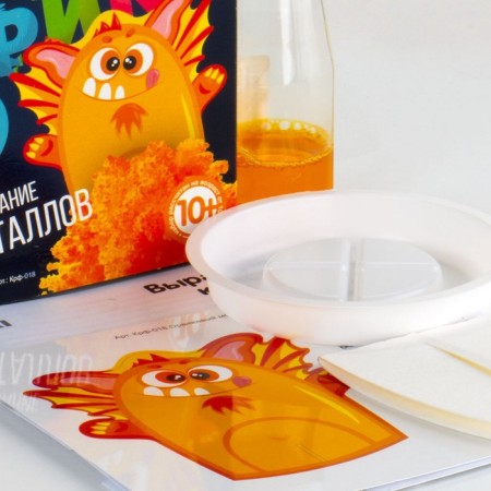 Crystal cultivation. Monsters "Orange Monster"-3