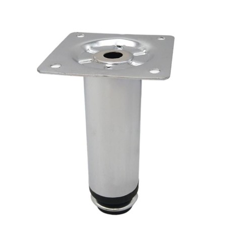 Economy support Furniture adjustable 30x100 (118a), 0.8 mm, chromium color