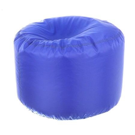 Puff Round ME-ShOK, width 40 cm, height 60 cm, blue color