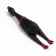 Brying toy "thoughtful chicken XL" for dogs, 41 cm, black