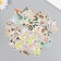 Stickers for "Baby" creativity embossing silver set 48 pcs 9x7x0.8 cm