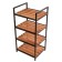 Supra SC-B37882, loft, 4 shelves, 78x37x33 cm