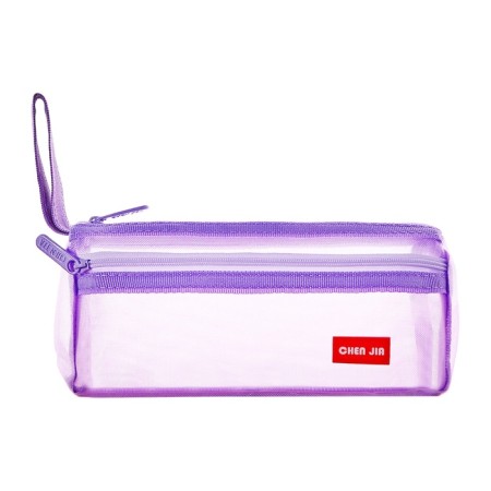 Penal School "Glack" with a zipper, 2 departments, mix-1