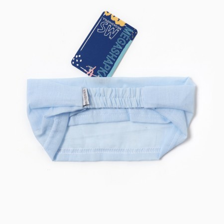 Kosynka-wrap nursery, blue color, size 46-48-1