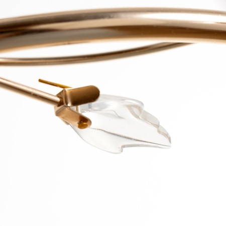 Ruxi chandelier 5he27 40W white-gold 56x56x28 cm Bayerlux-8