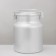Aluminum can, 18 l, with a lid