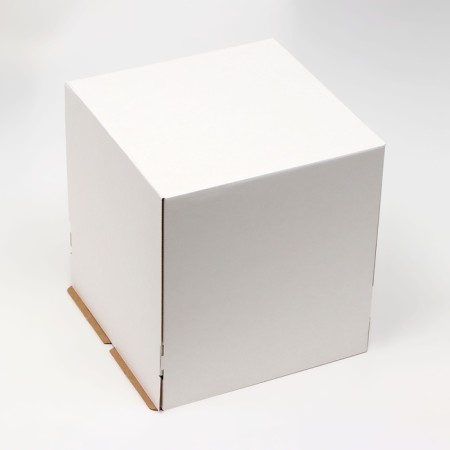 Box for cake, white, 26.5 x 26.5 x 29 cm-1