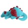Soft toy "Dragon", 30 cm, blue color