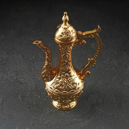 Serving set "Luxury. Gold ", 8 items: a jug 250 ml, 6 glasses, 20 ml, tray, gold color-3