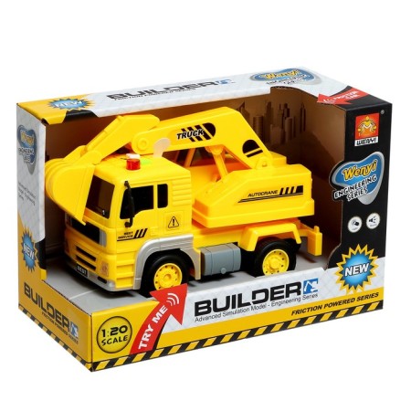 Inertial “crane” truck, 1:20, light and sound-5