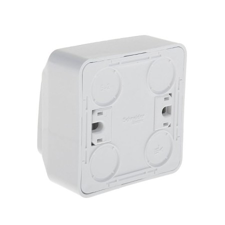 Sino switch BA10-007B, 10 A, 1 key, external, backlight, white color-1