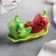 Set for spices "Chile", 2 items: Solonka 50 ml, list of 50 ml, color green and red