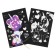 Engraving with a rainbow base, 10*15 cm "Minnie Mouse", Mickey Mouse and friends