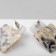 Acryl Earrings "Square" flat, colored