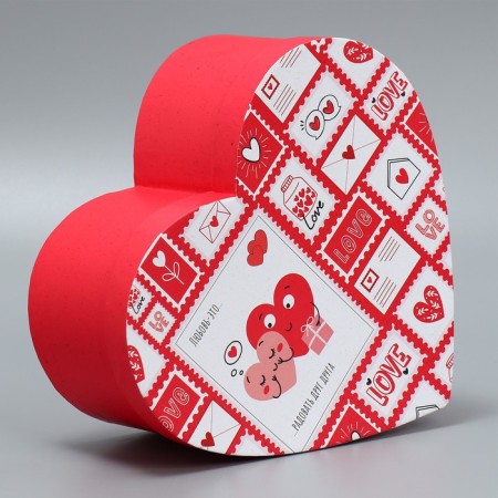 Gift box, packaging, “Love everywhere”, 22 x 20 x 9 cm-1
