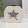 Gypsum candlestick, 1 candle "Star in stone" d = 3.8 cm 5x9.6x8.5 cm